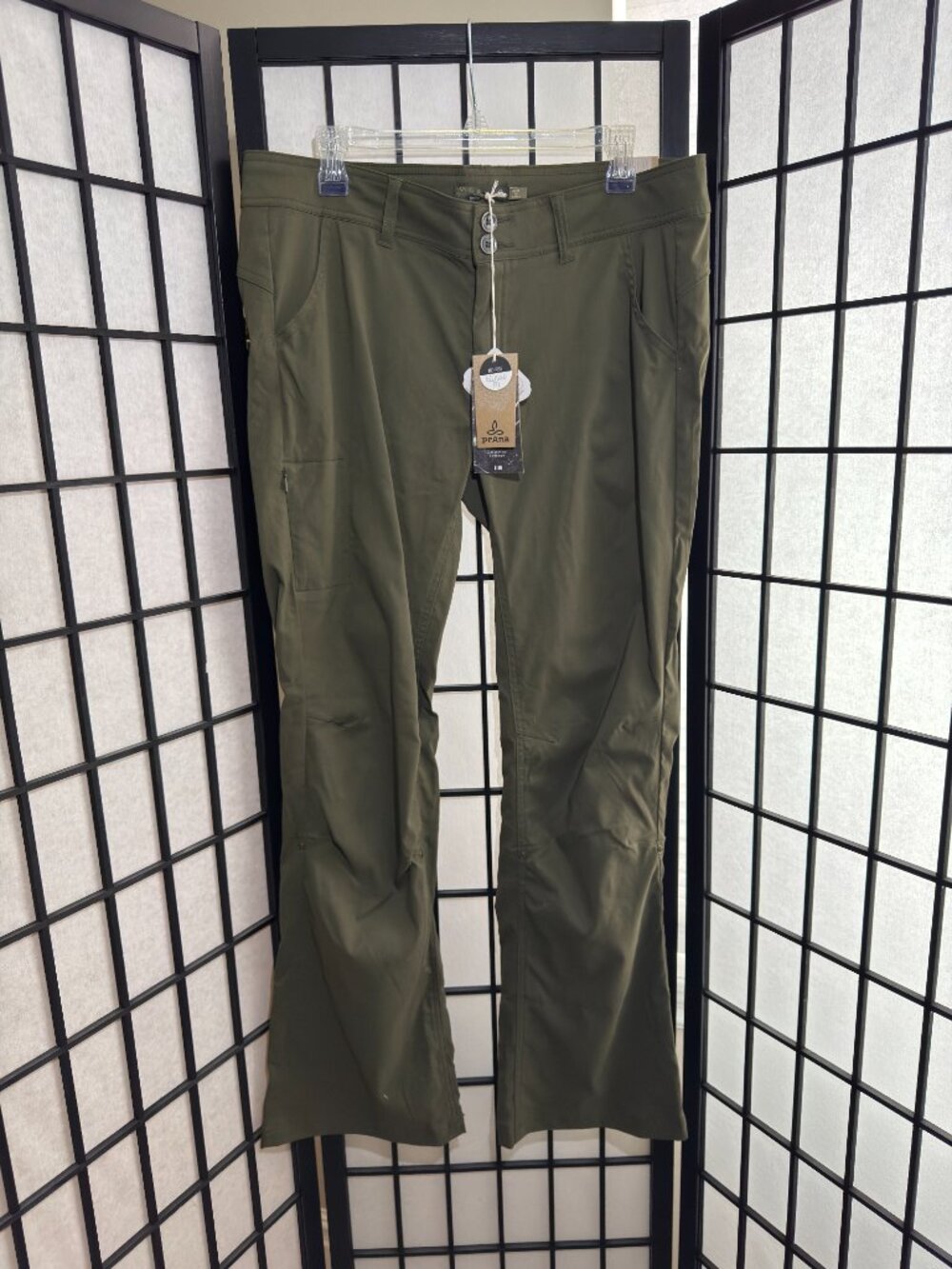 NWT prAna | Halle Pant | Cargo Green